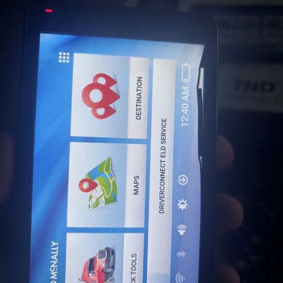 Rand Mcnally TND 540 Commercial Truck Gps USA & Canada Stand Tested Read See Pic - Picture 7 of 16